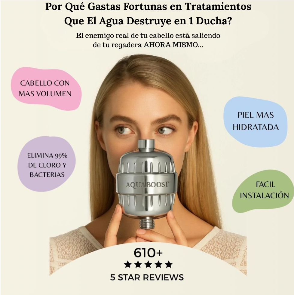 AquaBoost™ - Agua Pura para Tu Belleza